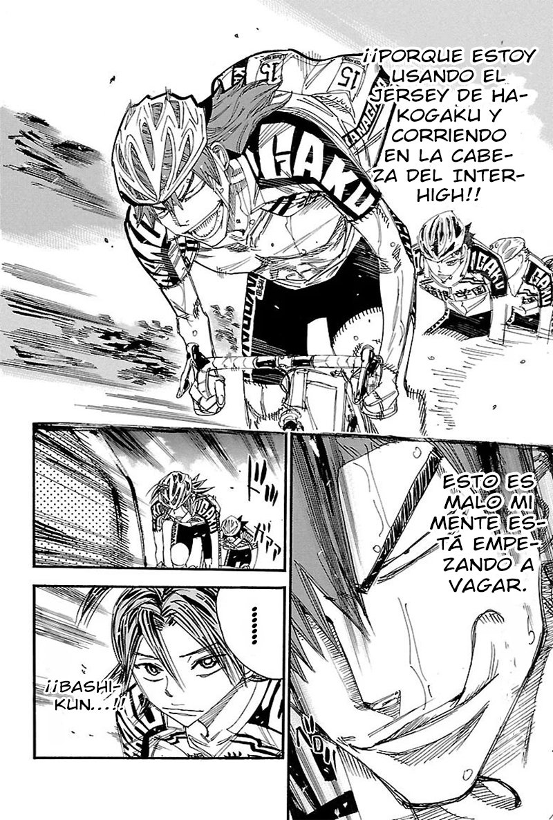 Yowamushi Pedal Capitulo 455: El papel de un senpai página 24
