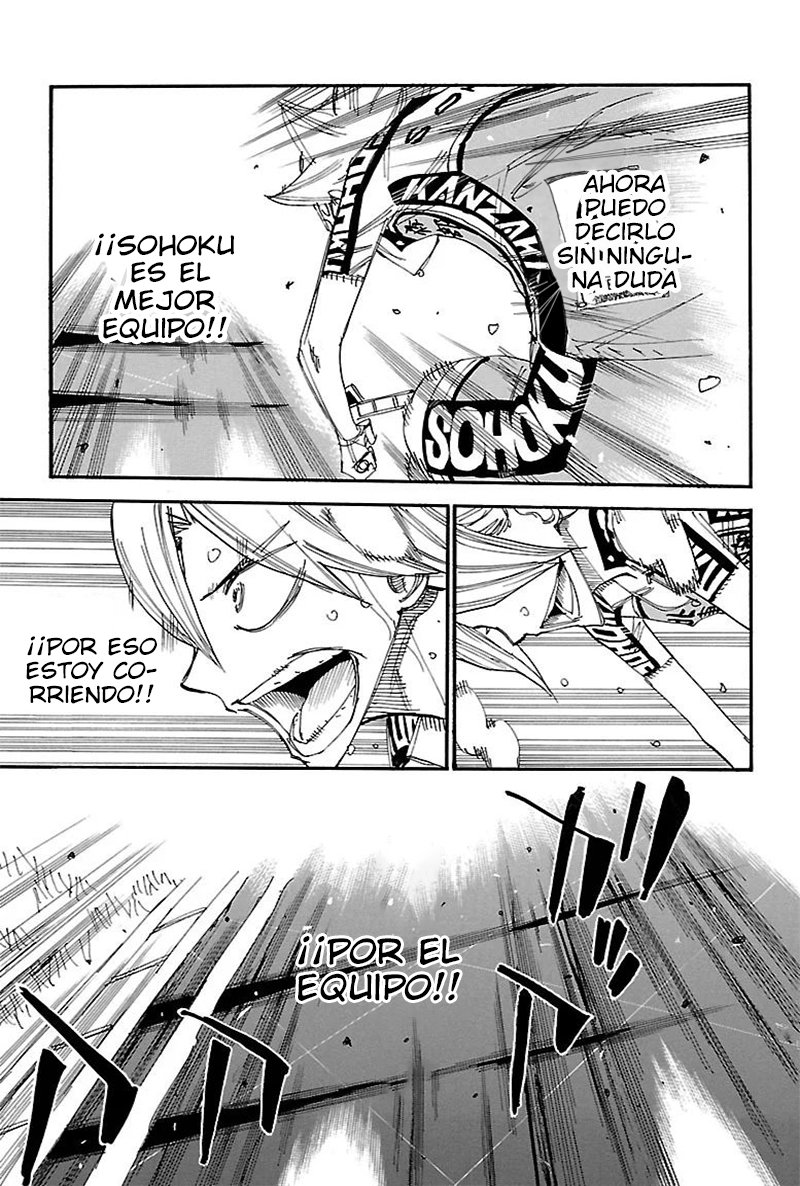 Yowamushi Pedal Capitulo 455: El papel de un senpai página 5
