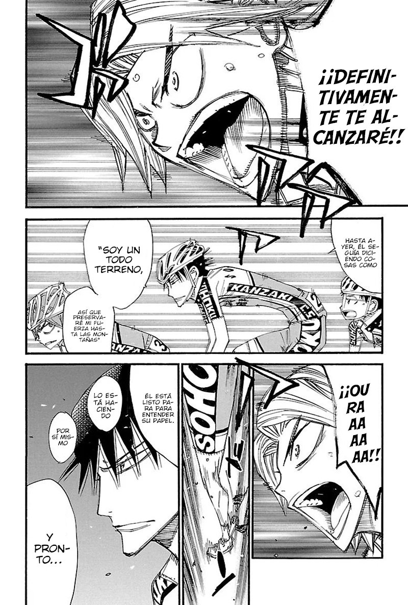 Yowamushi Pedal Capitulo 455: El papel de un senpai página 7