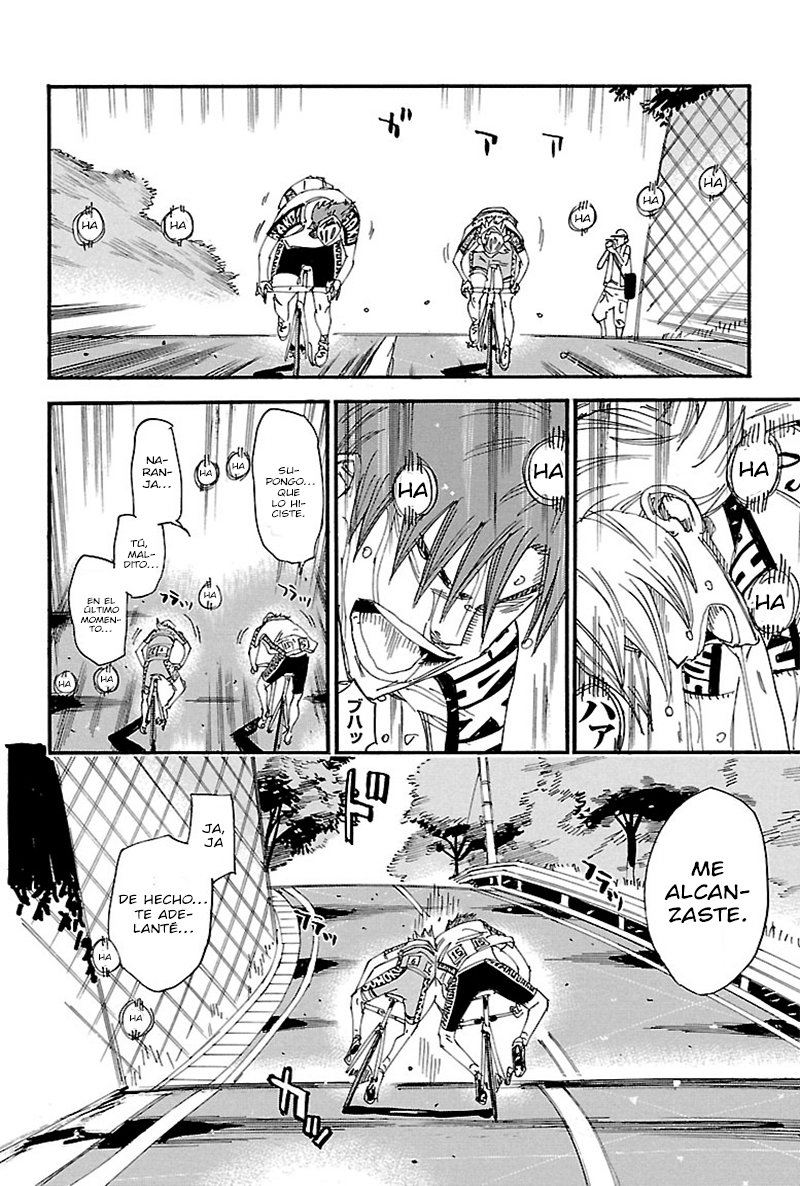 Yowamushi Pedal Capitulo 457: El final del camino recto página 15