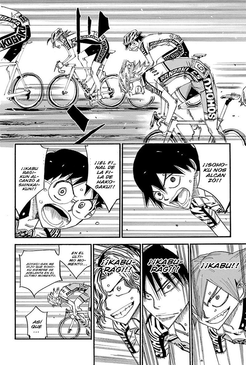 Yowamushi Pedal Capitulo 457: El final del camino recto página 7
