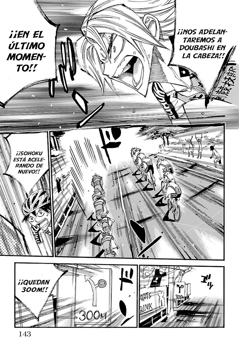 Yowamushi Pedal Capitulo 457: El final del camino recto página 8