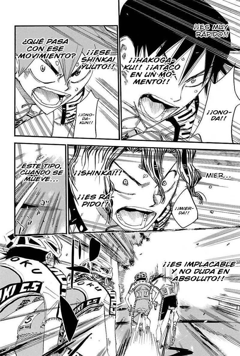 Yowamushi Pedal Capitulo 458: ¡Los escaladores avanzan! página 12
