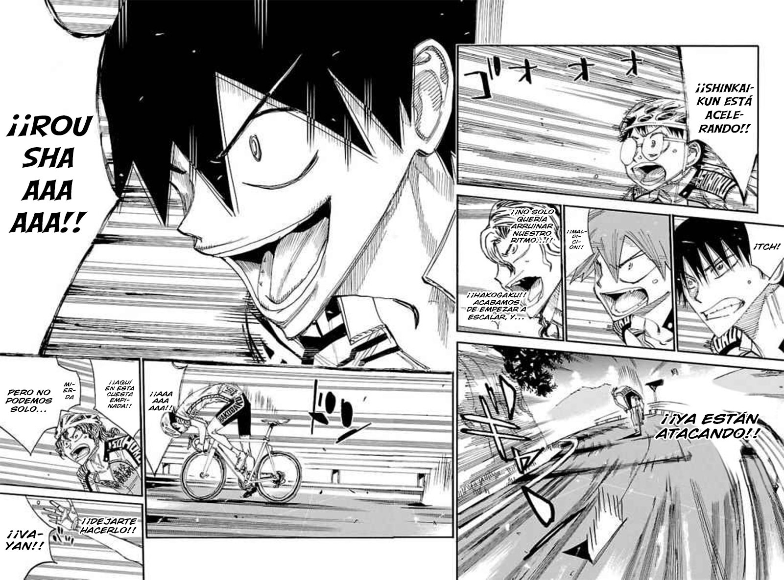 Yowamushi Pedal Capitulo 458: ¡Los escaladores avanzan! página 15
