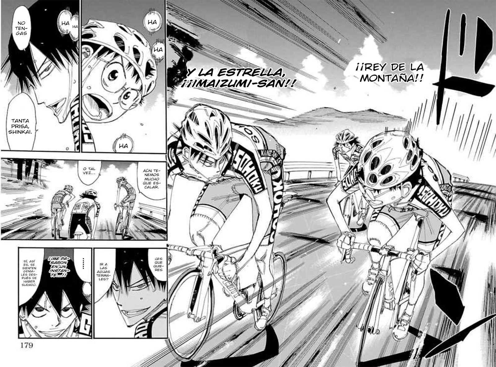 Yowamushi Pedal Capitulo 458: ¡Los escaladores avanzan! página 18