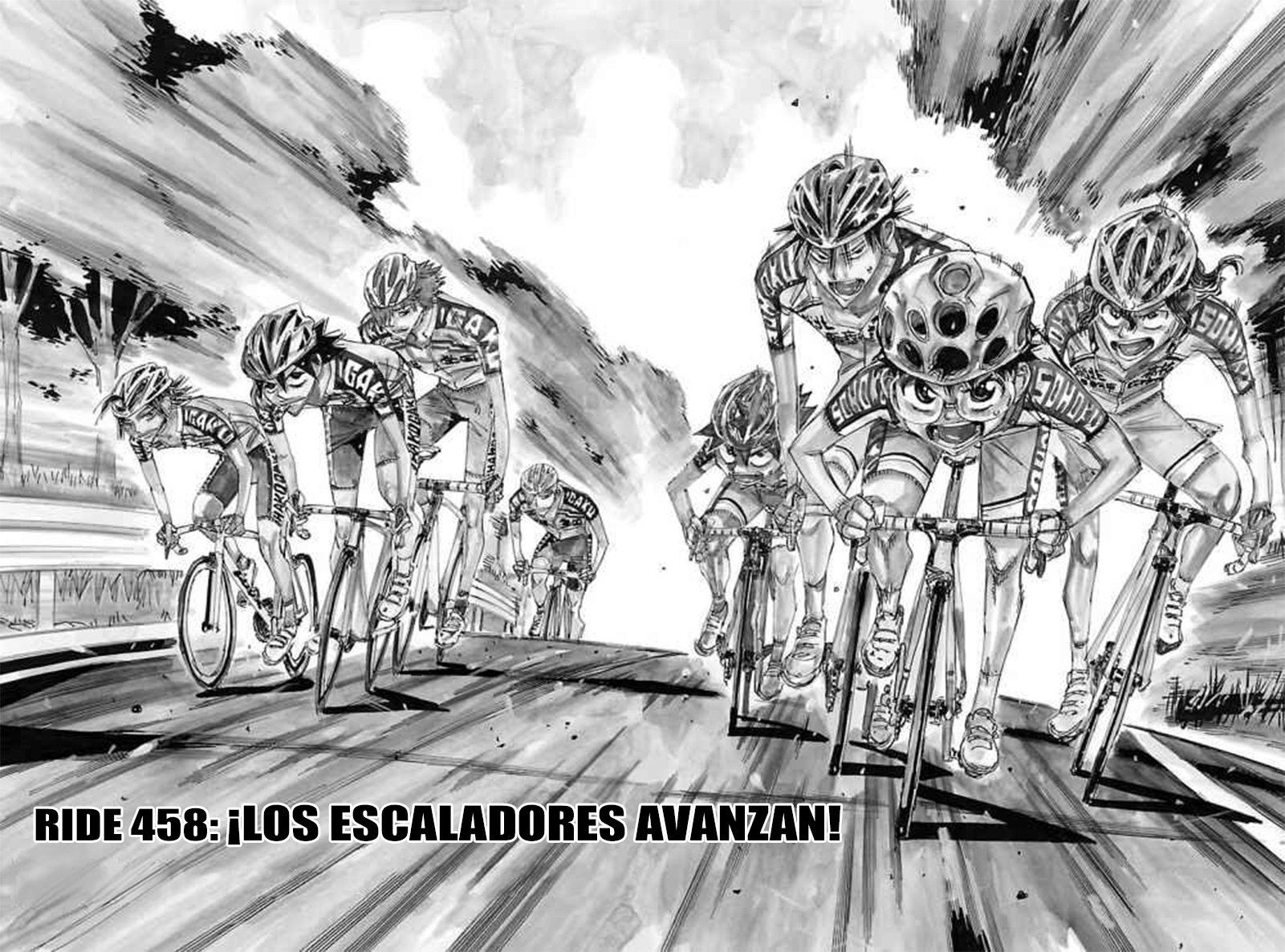 Yowamushi Pedal Capitulo 458: ¡Los escaladores avanzan! página 4