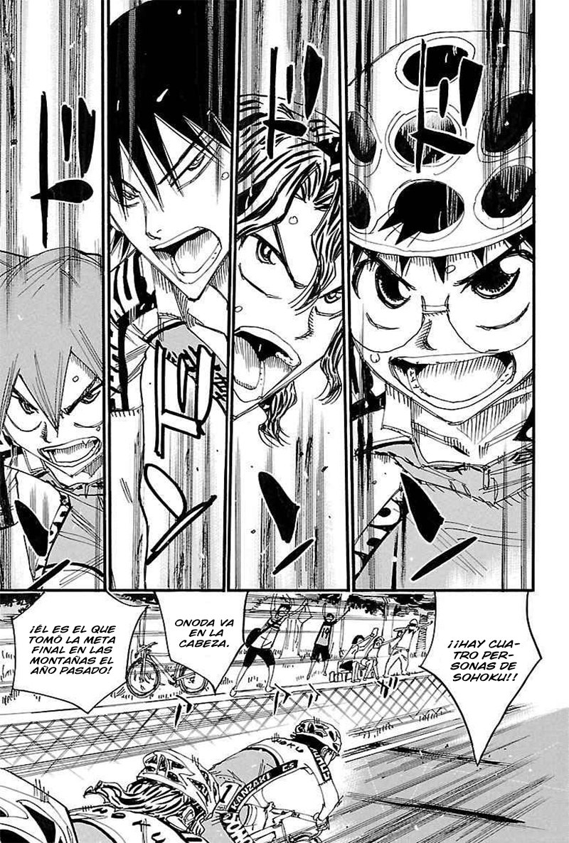 Yowamushi Pedal Capitulo 458: ¡Los escaladores avanzan! página 5