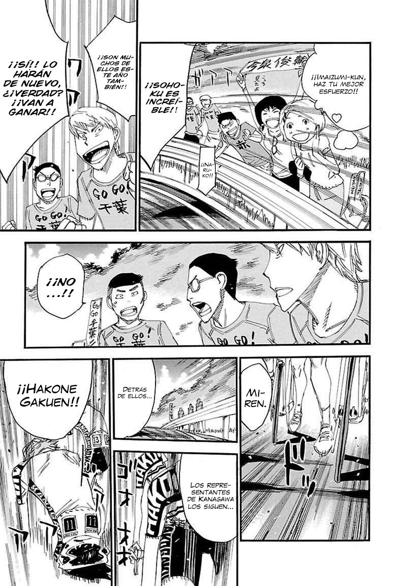 Yowamushi Pedal Capitulo 458: ¡Los escaladores avanzan! página 7