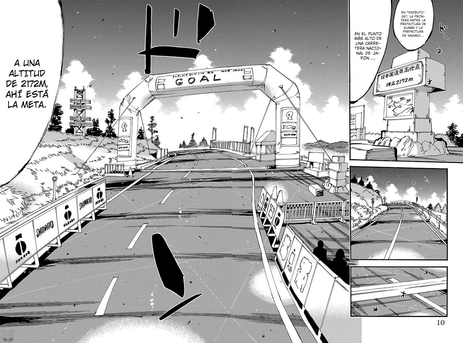 Yowamushi Pedal Capitulo 459: Ataque feroz página 11
