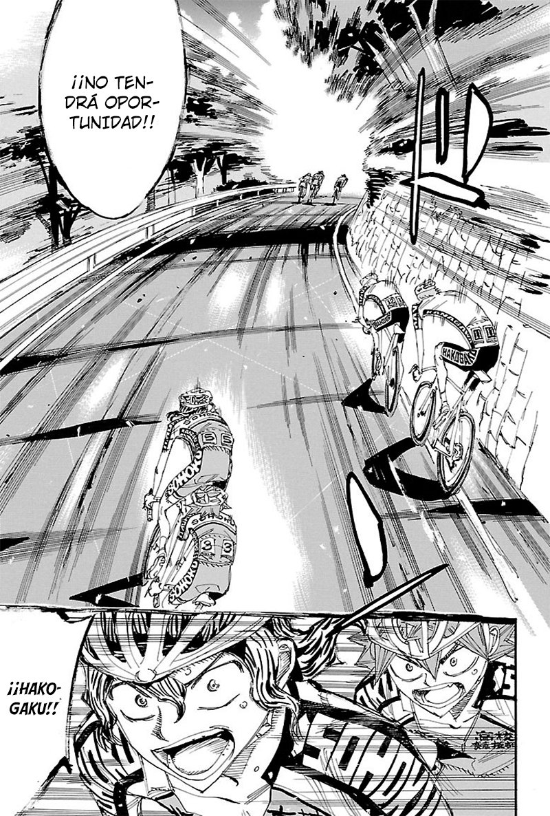 Yowamushi Pedal Capitulo 459: Ataque feroz página 13