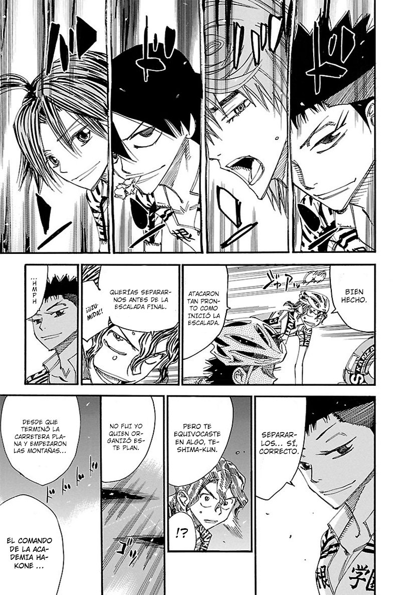 Yowamushi Pedal Capitulo 459: Ataque feroz página 19