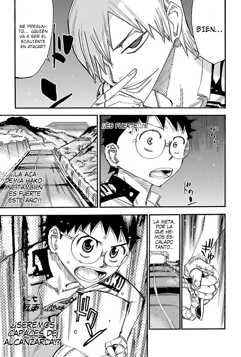 Yowamushi Pedal Capitulo 459: Ataque feroz página 21