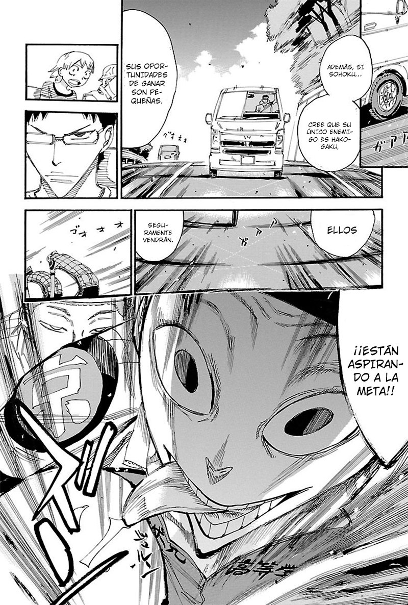Yowamushi Pedal Capitulo 459: Ataque feroz página 22