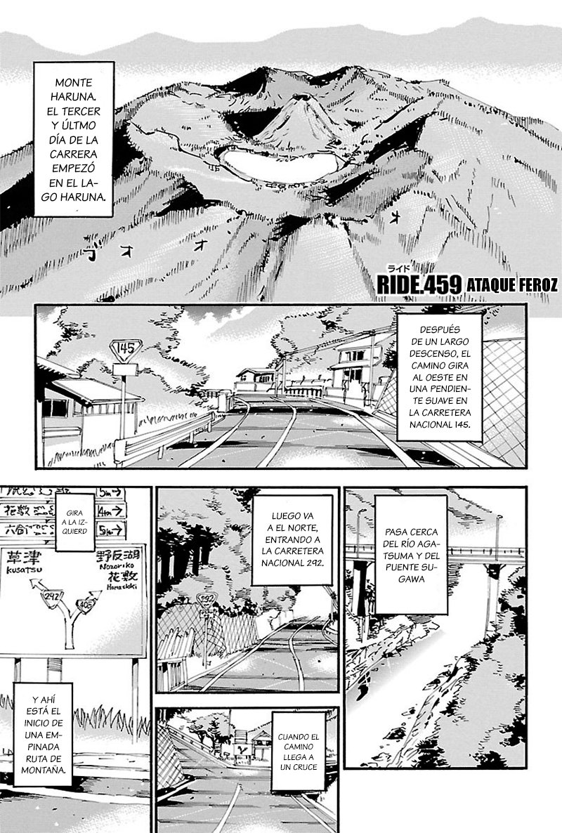 Yowamushi Pedal Capitulo 459: Ataque feroz página 6