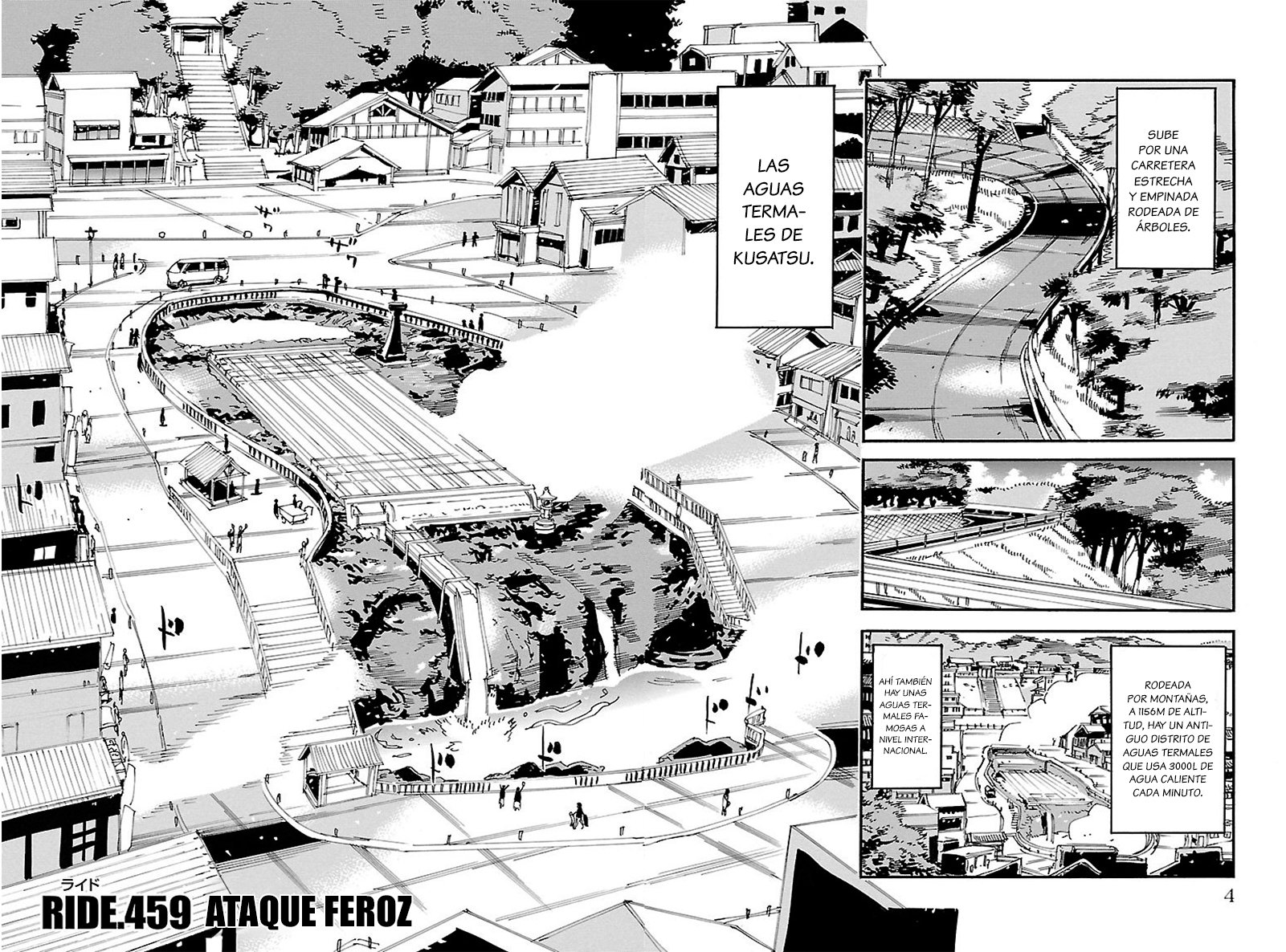 Yowamushi Pedal Capitulo 459: Ataque feroz página 7