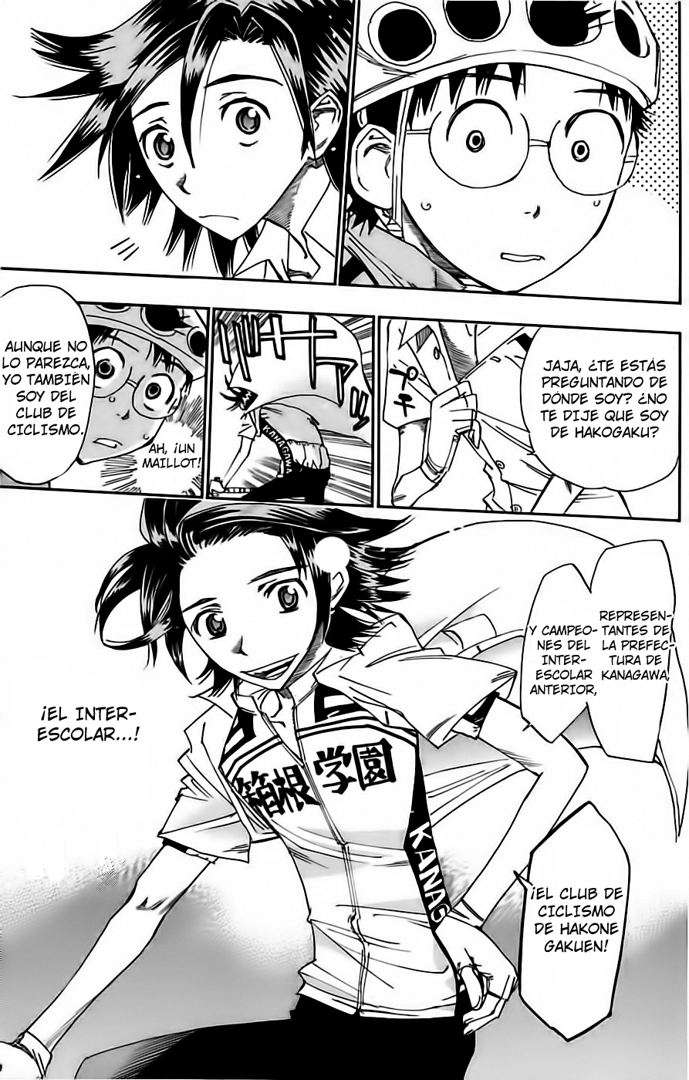 Yowamushi Pedal Capitulo 46: Segundo encuentro al amanecer página 14