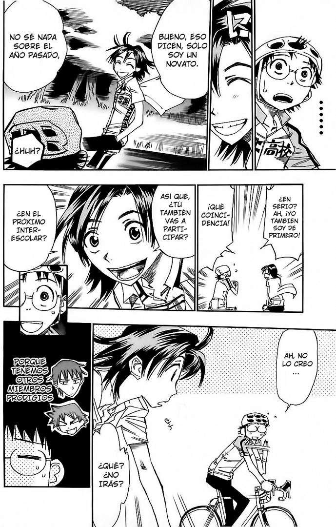 Yowamushi Pedal Capitulo 46: Segundo encuentro al amanecer página 15