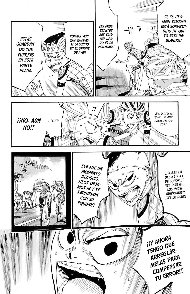 Yowamushi Pedal Capitulo 460: un ataque silencioso página 12