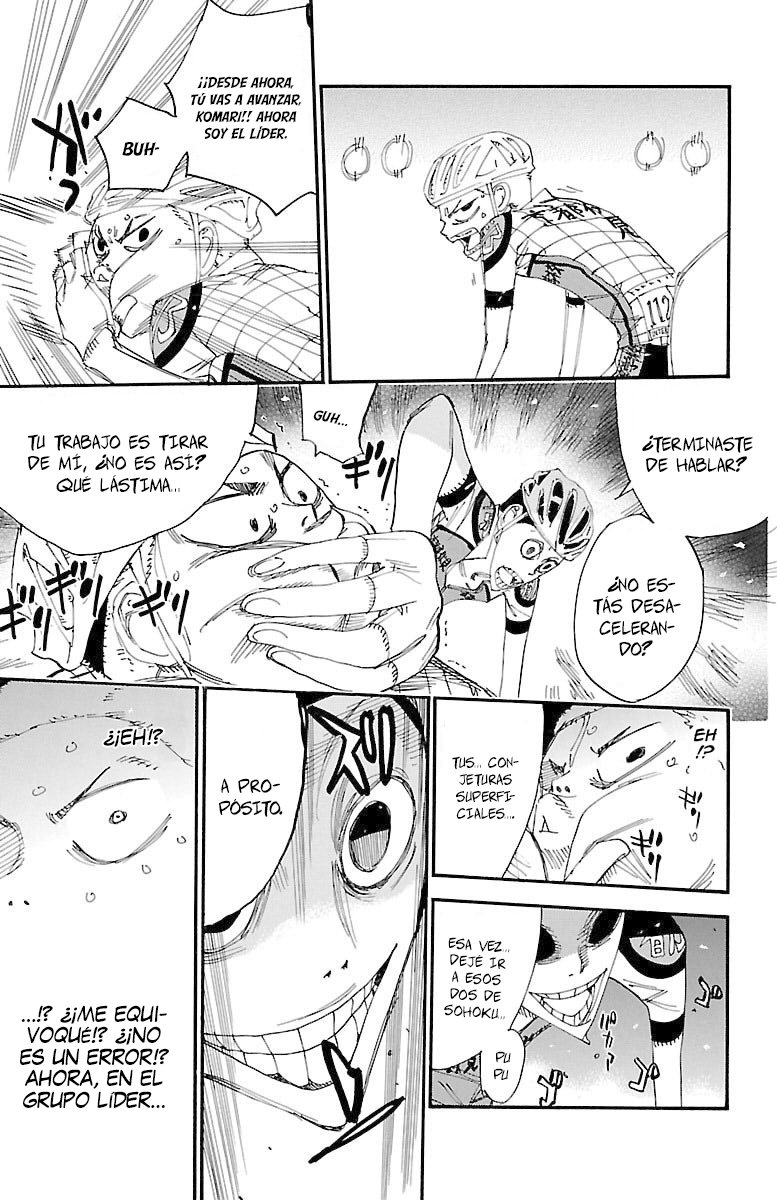 Yowamushi Pedal Capitulo 460: un ataque silencioso página 13