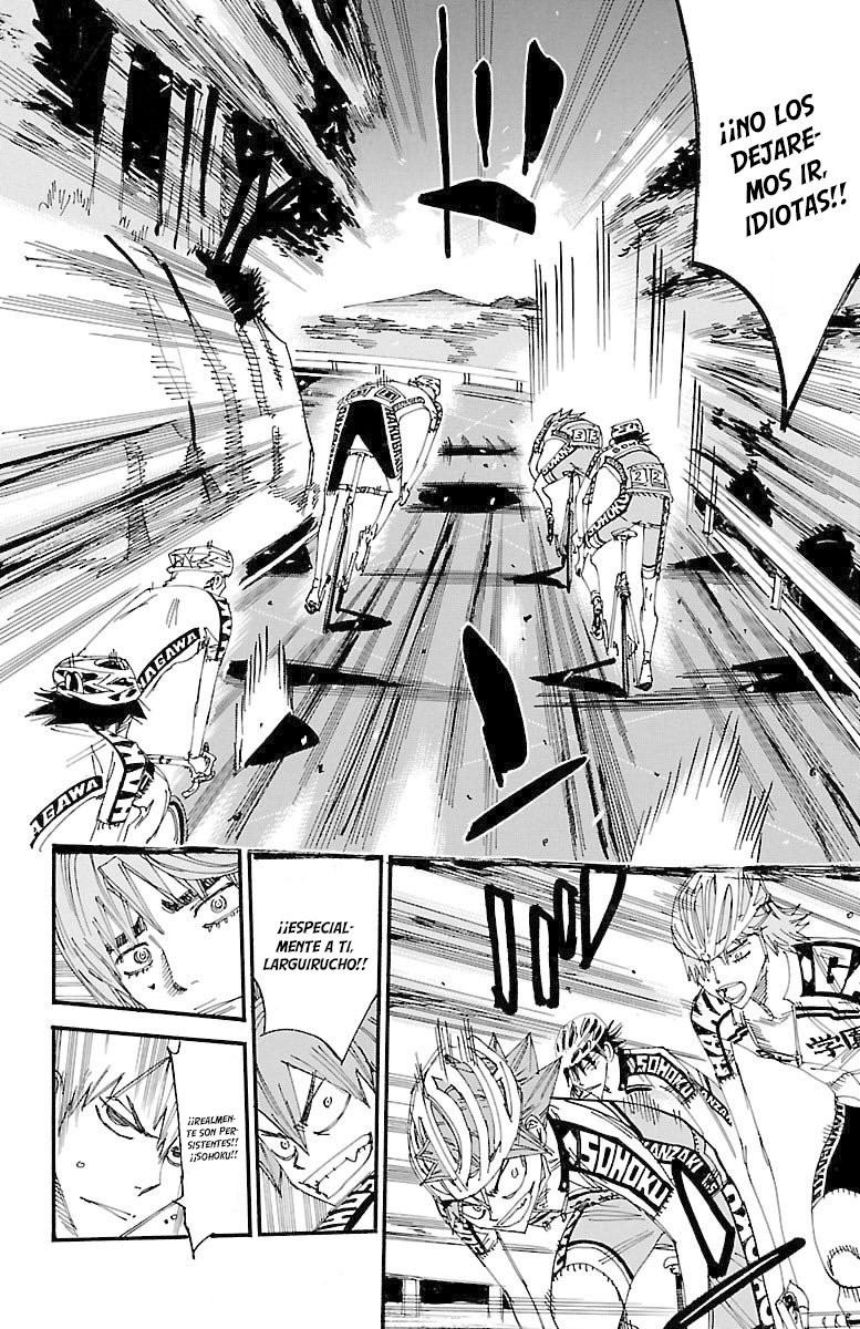 Yowamushi Pedal Capitulo 460: un ataque silencioso página 15