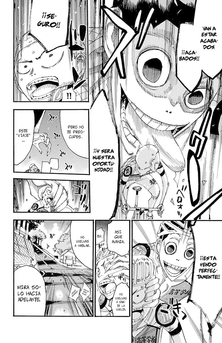 Yowamushi Pedal Capitulo 460: un ataque silencioso página 17