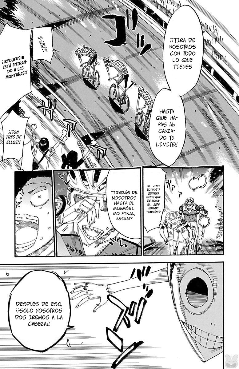 Yowamushi Pedal Capitulo 460: un ataque silencioso página 18