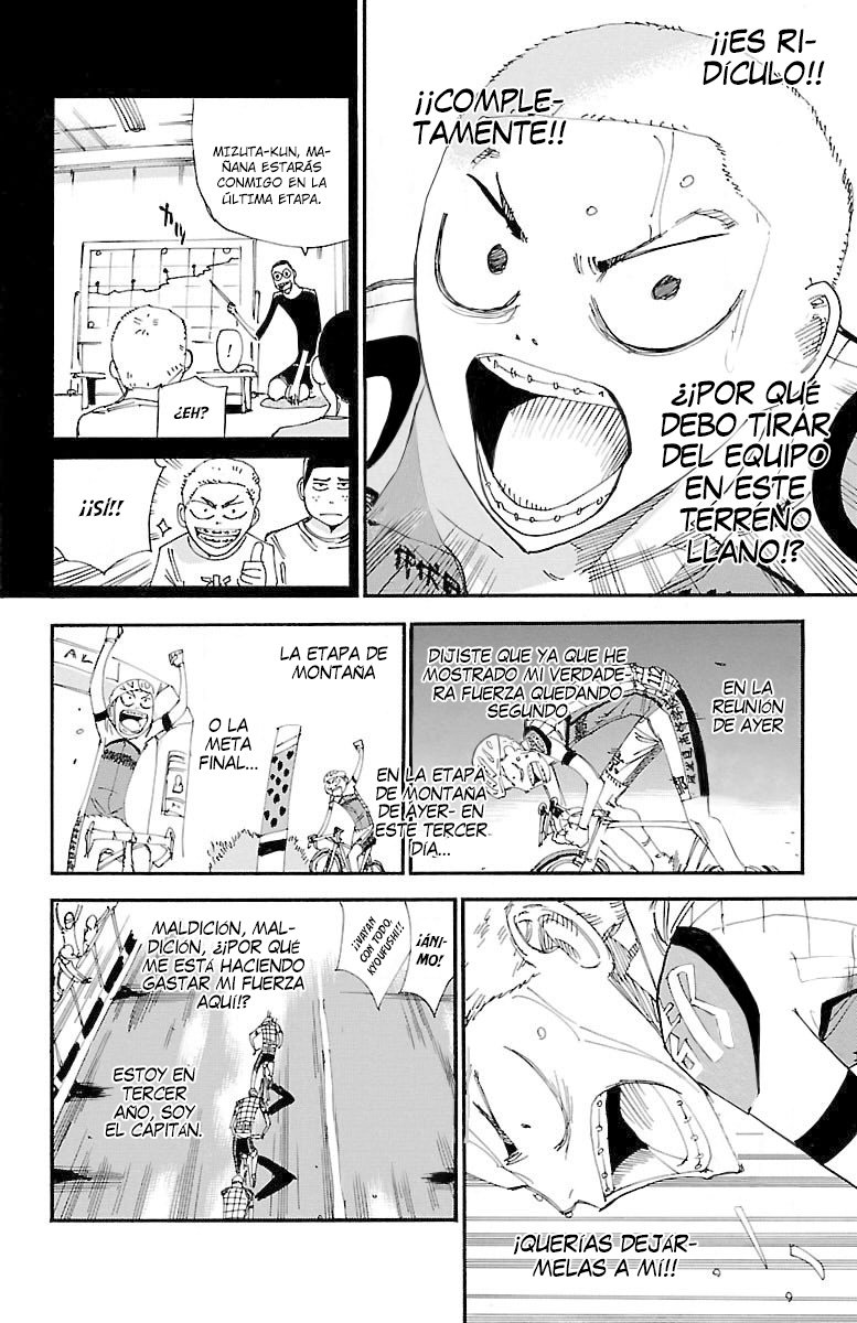 Yowamushi Pedal Capitulo 460: un ataque silencioso página 6