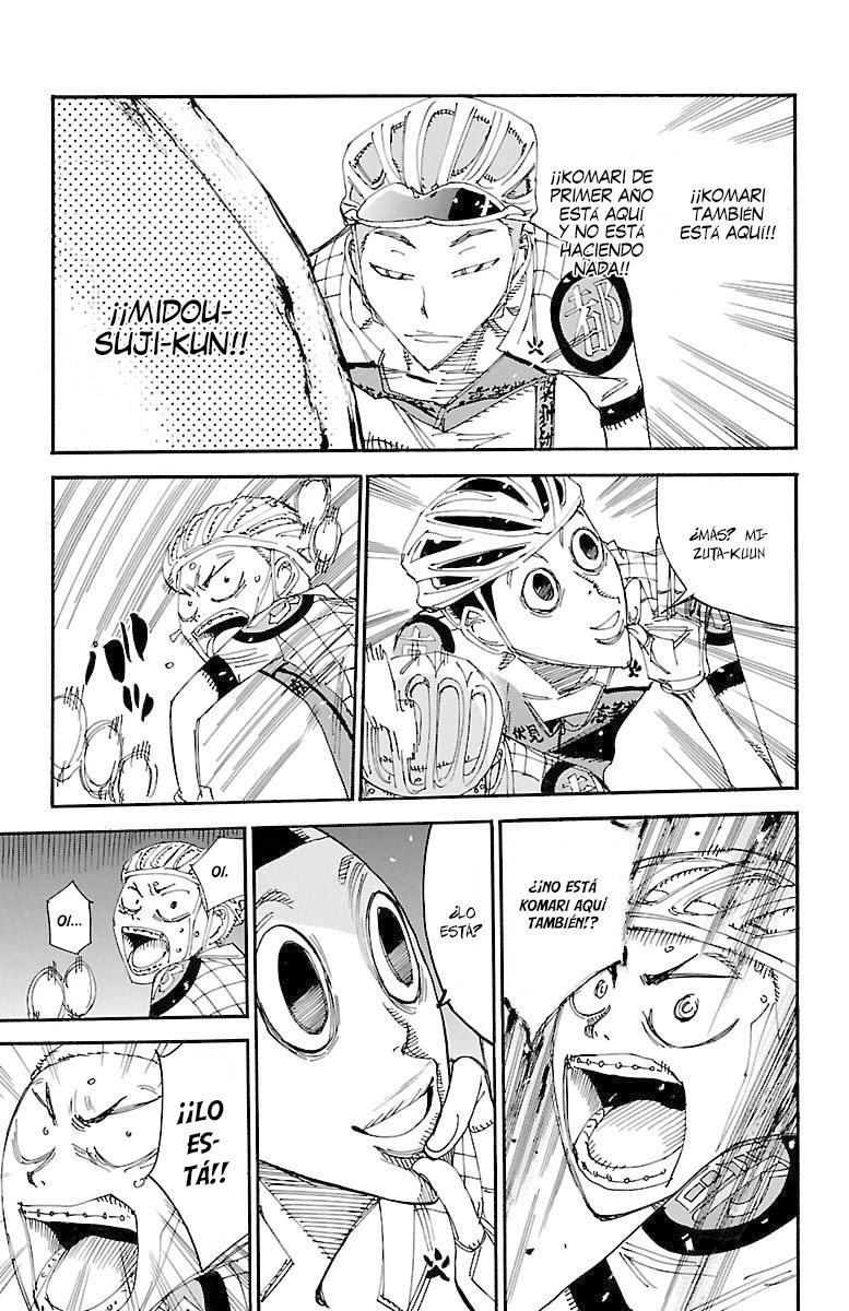 Yowamushi Pedal Capitulo 460: un ataque silencioso página 7