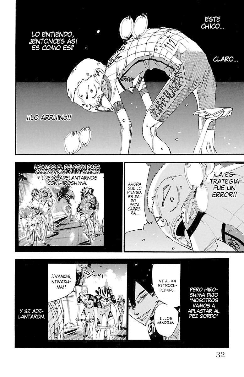 Yowamushi Pedal Capitulo 460: un ataque silencioso página 8