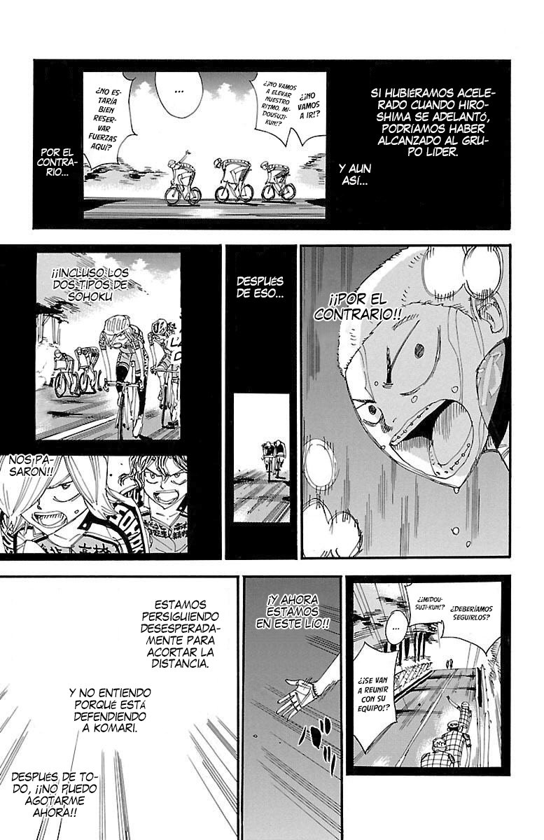 Yowamushi Pedal Capitulo 460: un ataque silencioso página 9