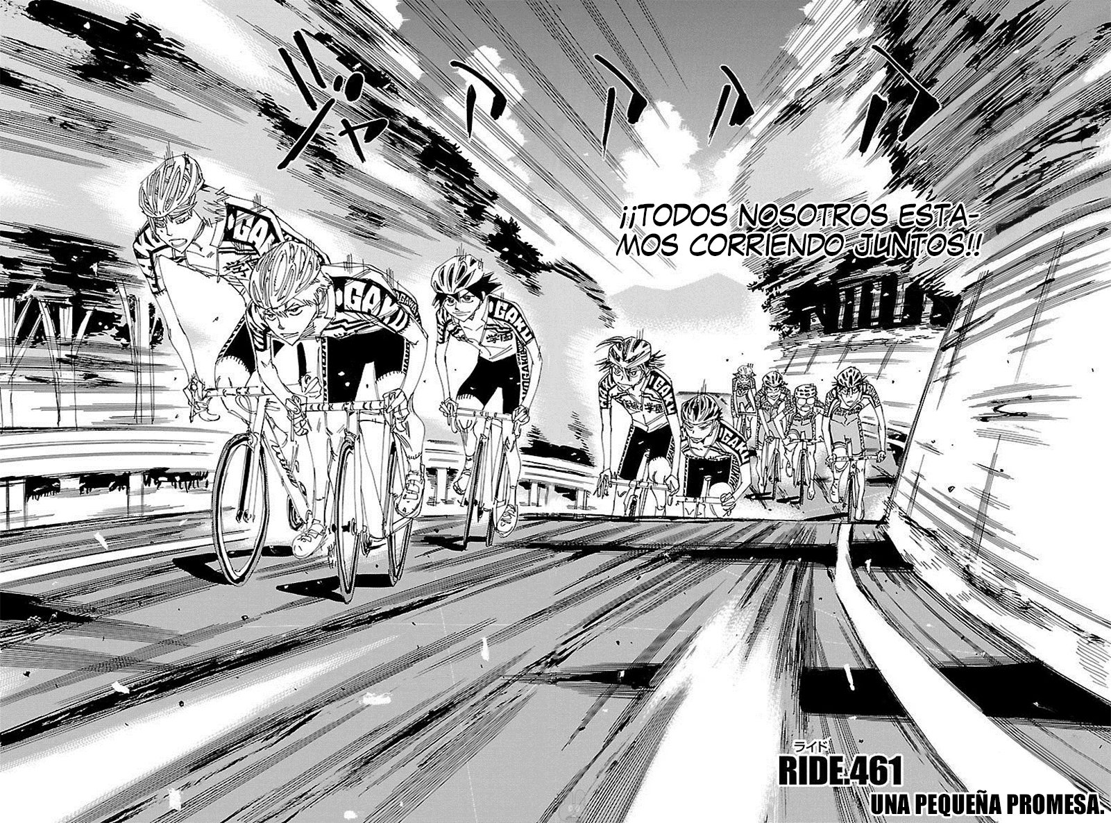 Yowamushi Pedal Capitulo 461: Una Pequeña Promesa página 4