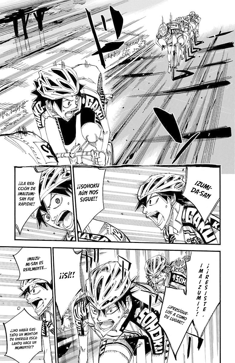 Yowamushi Pedal Capitulo 462: Nuevas voces. página 16