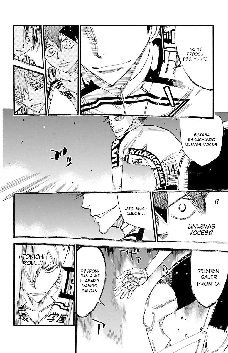 Yowamushi Pedal Capitulo 462: Nuevas voces. página 17