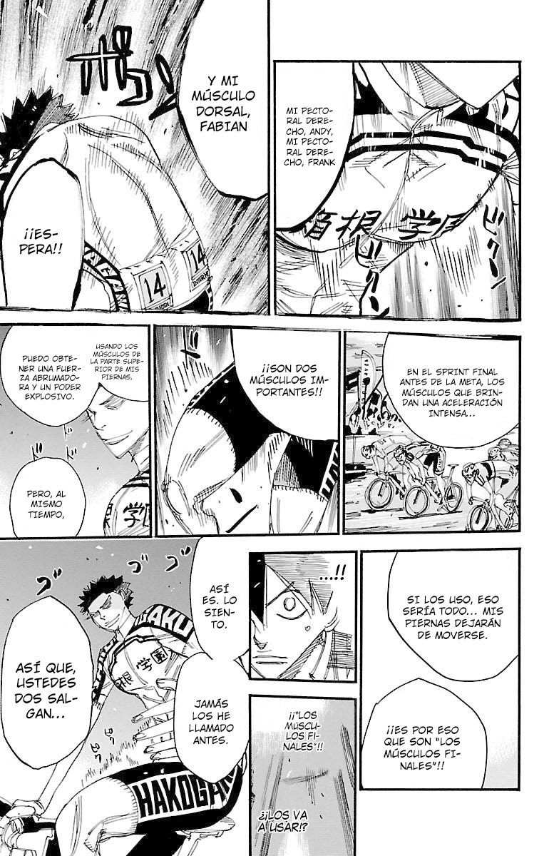 Yowamushi Pedal Capitulo 462: Nuevas voces. página 18