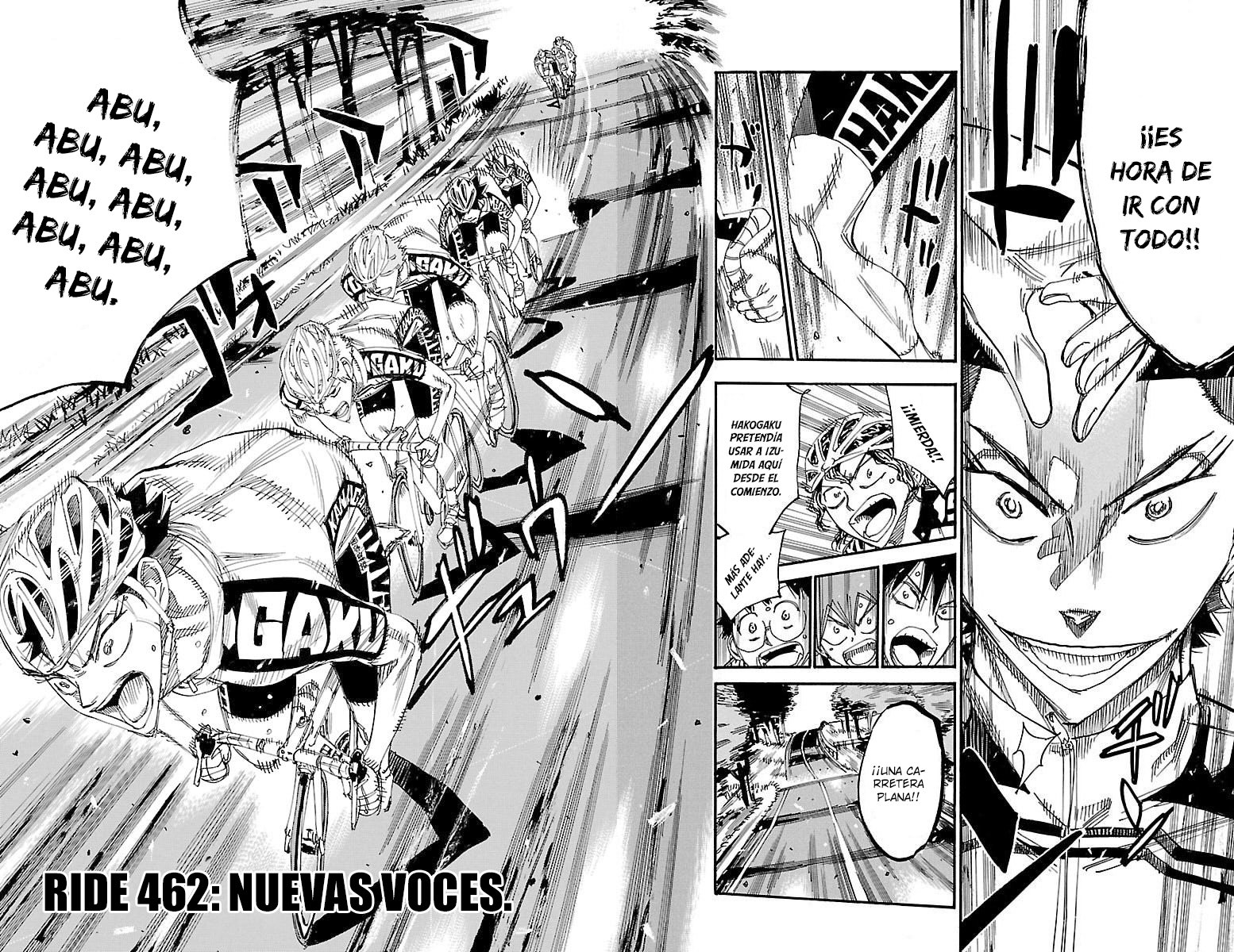 Yowamushi Pedal Capitulo 462: Nuevas voces. página 5