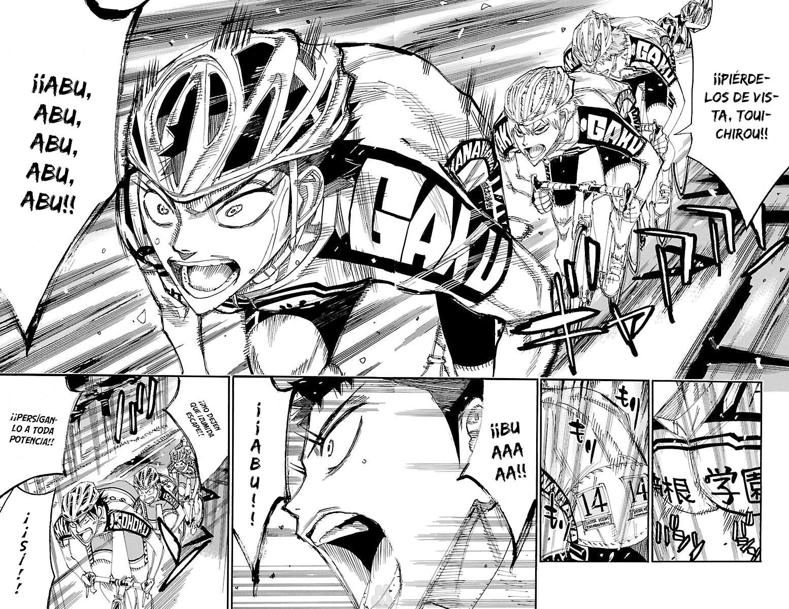 Yowamushi Pedal Capitulo 462: Nuevas voces. página 6