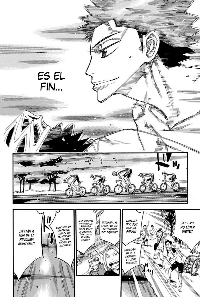 Yowamushi Pedal Capitulo 463: ¡El camino final! página 12