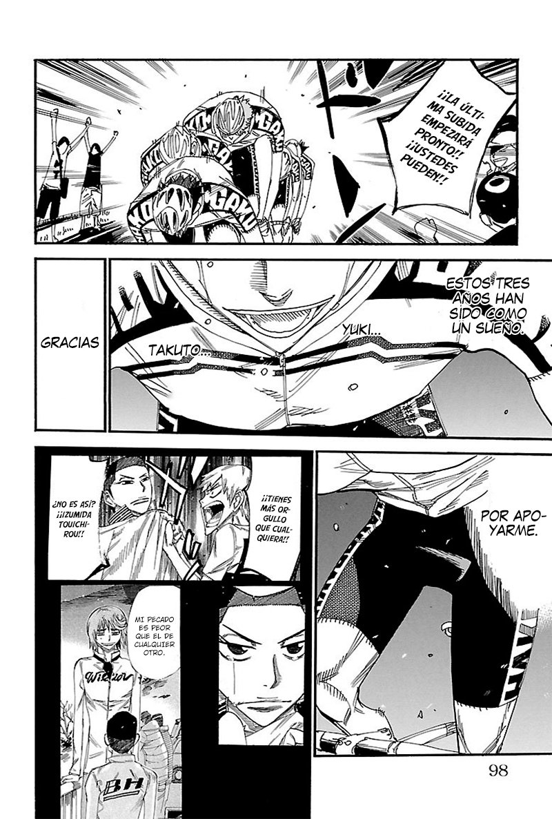 Yowamushi Pedal Capitulo 463: ¡El camino final! página 14