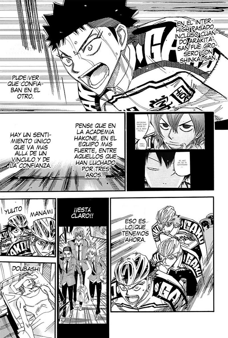 Yowamushi Pedal Capitulo 463: ¡El camino final! página 15