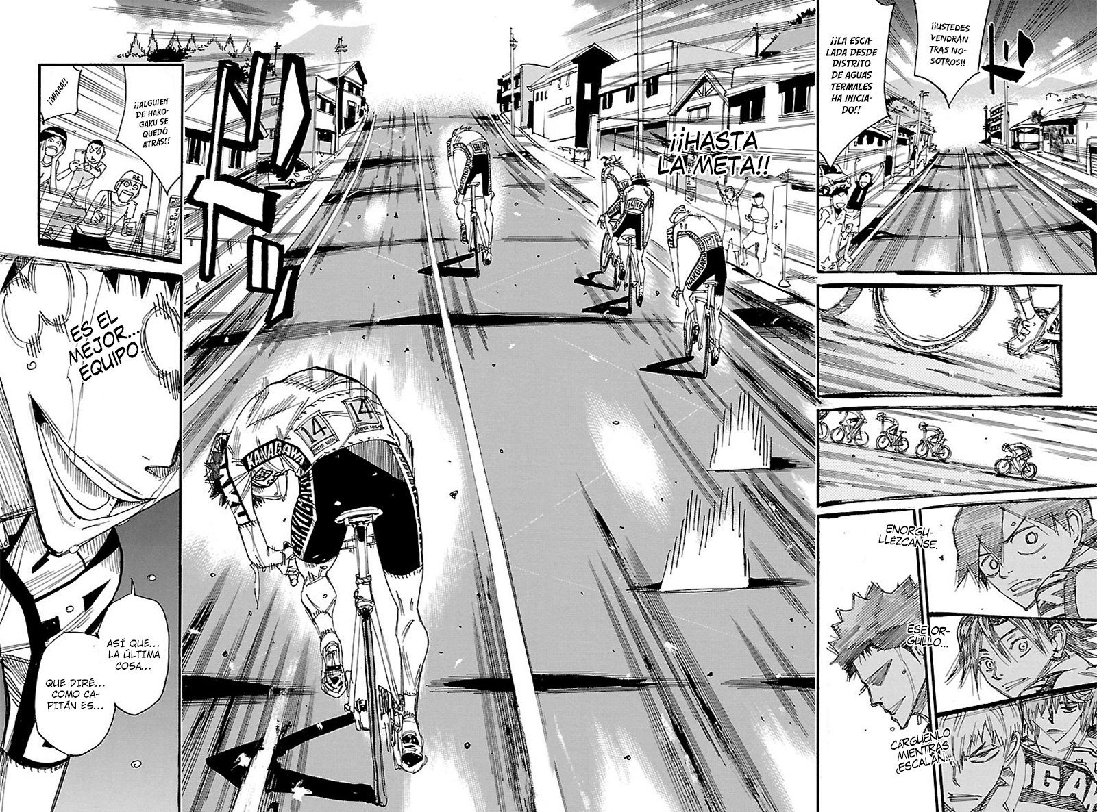 Yowamushi Pedal Capitulo 463: ¡El camino final! página 16