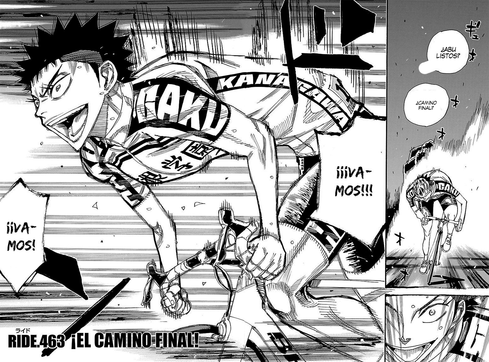 Yowamushi Pedal Capitulo 463: ¡El camino final! página 4