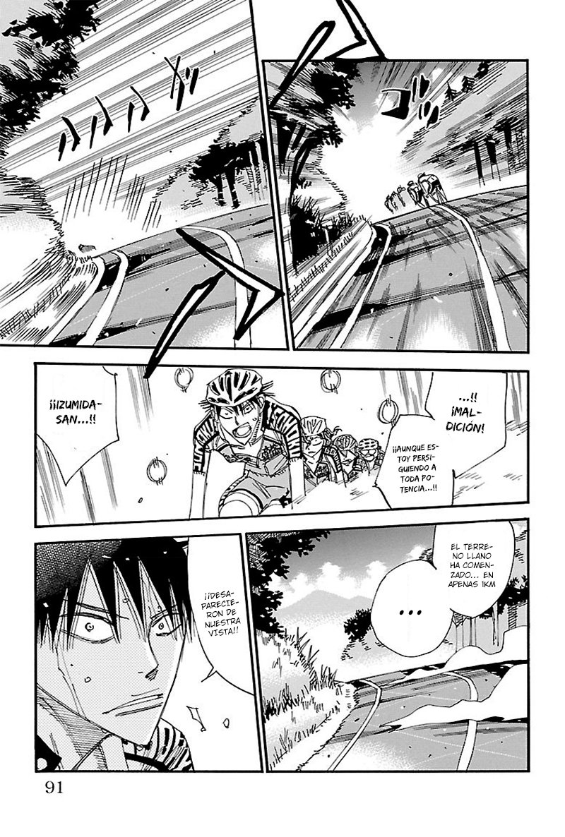 Yowamushi Pedal Capitulo 463: ¡El camino final! página 7