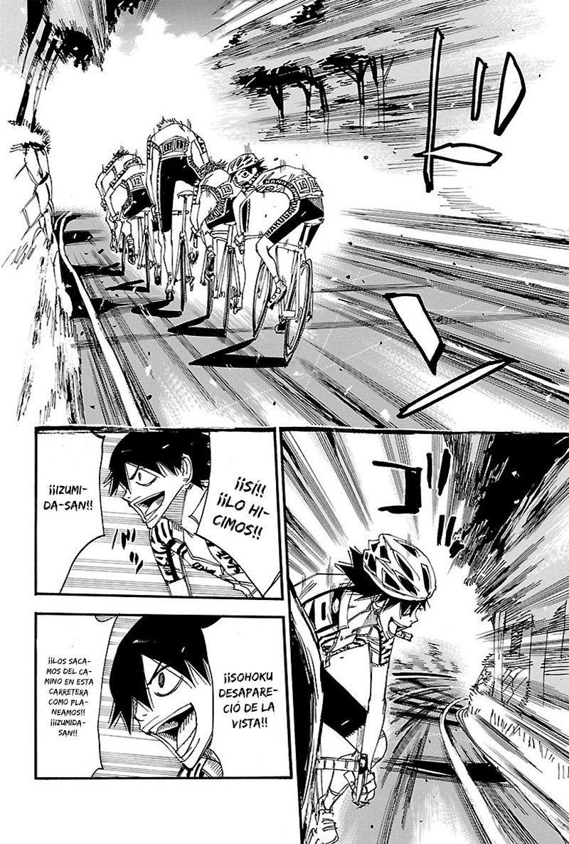Yowamushi Pedal Capitulo 463: ¡El camino final! página 8