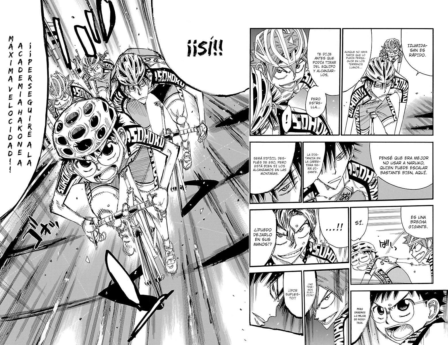 Yowamushi Pedal Capitulo 464: Distancia página 17