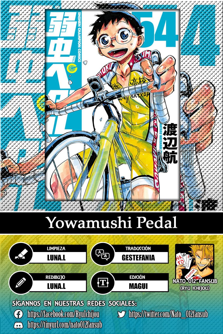 Yowamushi Pedal Capitulo 464: Distancia página 2
