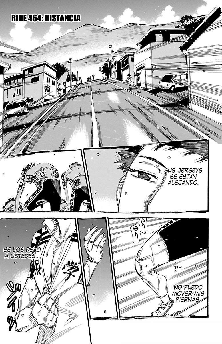 Yowamushi Pedal Capitulo 464: Distancia página 3