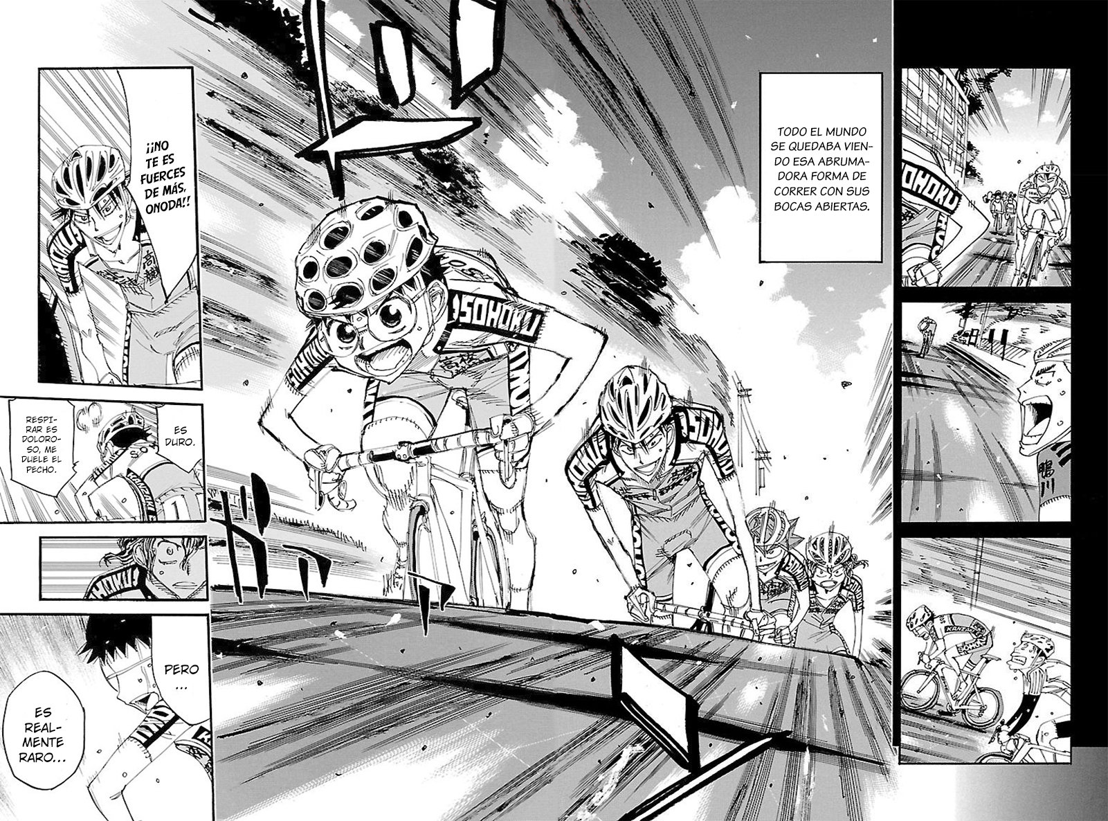 Yowamushi Pedal Capitulo 465: Sakamichi a máxima velocidad página 13