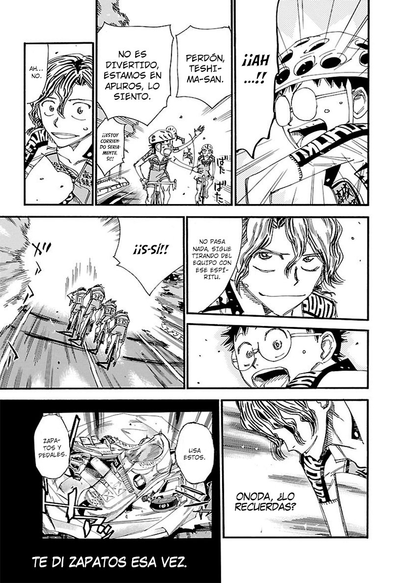 Yowamushi Pedal Capitulo 465: Sakamichi a máxima velocidad página 15