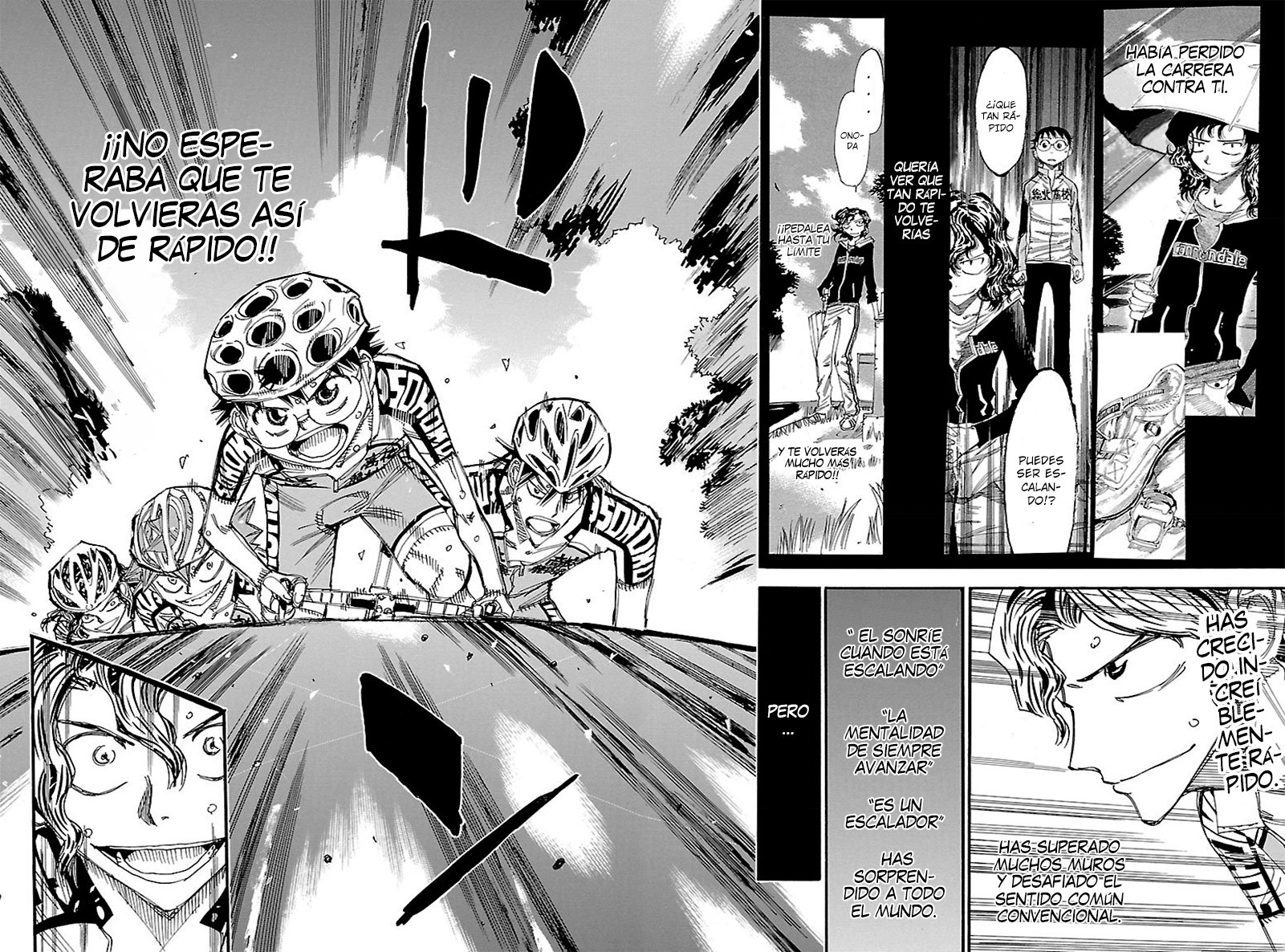 Yowamushi Pedal Capitulo 465: Sakamichi a máxima velocidad página 16
