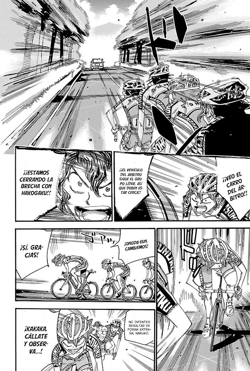 Yowamushi Pedal Capitulo 465: Sakamichi a máxima velocidad página 17